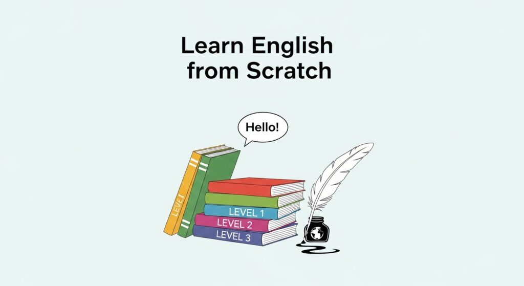 تعلم الإنجليزية من الصفر